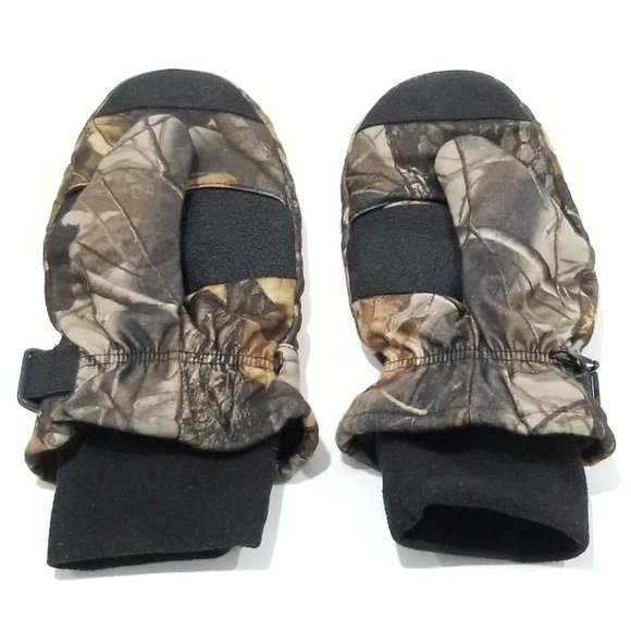 GATES - Convertible Hunting & Shooting Gloves XL – RealTree Hardwoods Camouflage - Picture 3 of 12